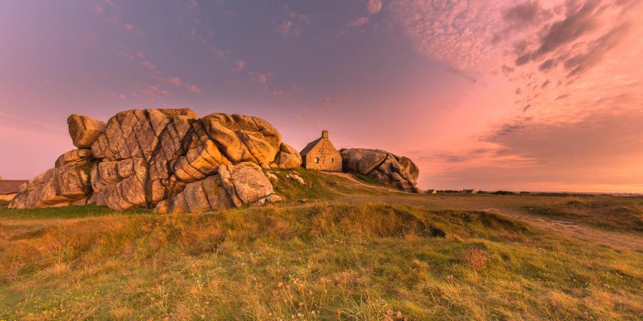 Ty Melen - Charmante Maison Bretonne Proche Mer Plouguerneau Esterno foto